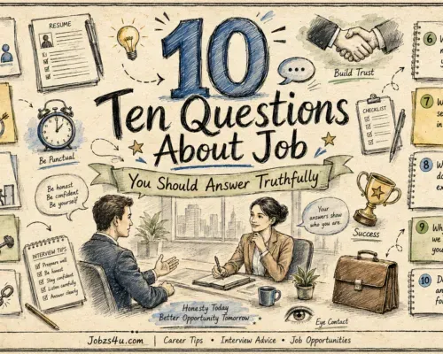 Ten Questions About Job You Should Answer Truthfully.