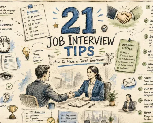 21 Job Interview Tips: How To Make a Great Impression